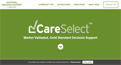 Desktop Screenshot of nationaldecisionsupport.com