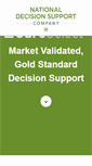 Mobile Screenshot of nationaldecisionsupport.com